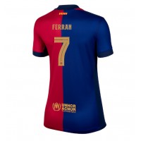 Fotbalové Dres Barcelona Ferran Torres #7 Dámské Domácí 2024-25 Krátký Rukáv